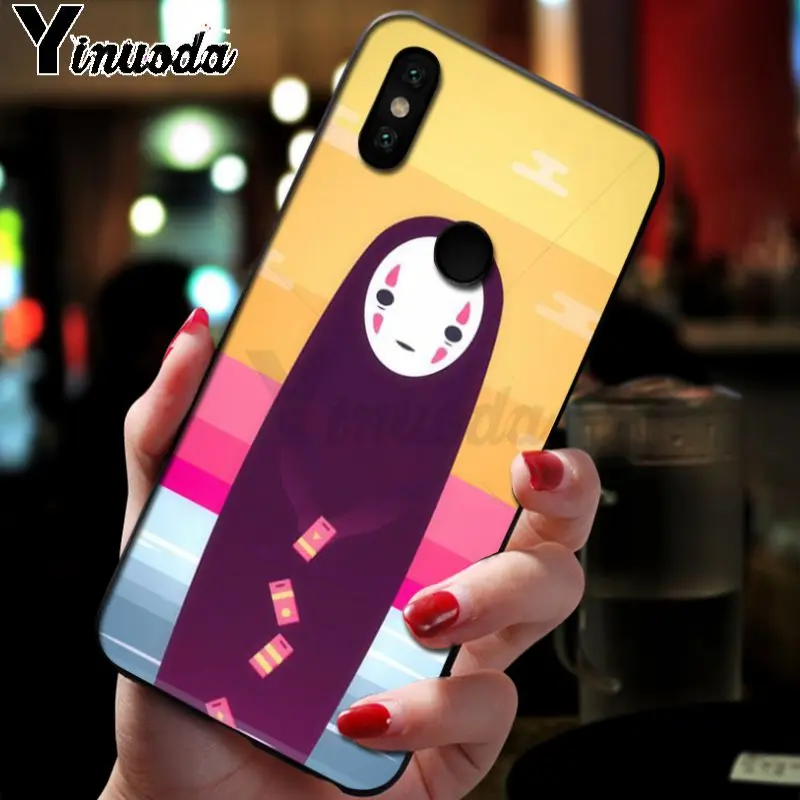 Yinuoda Тоторо Тихиро аниме Ghibli Миядзаки чехол для телефона для xiaomi redmi7 5plus 6a 4x go note5 note7 note6pro mi8se 9se крышка