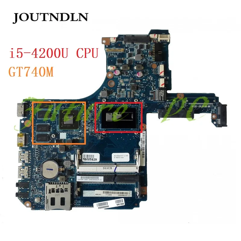JOUTNDLN для Toshiba Satellite S50 S55 S55T H000066060 w i5-4200U процессор GT740M видеокарта ноутбук материнская плата тестовая работа