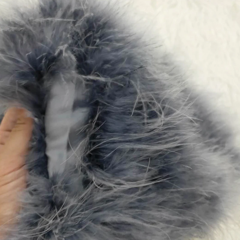 Новинка 2021 шапка из натуральных страусиных волос индейки зимняя теплая