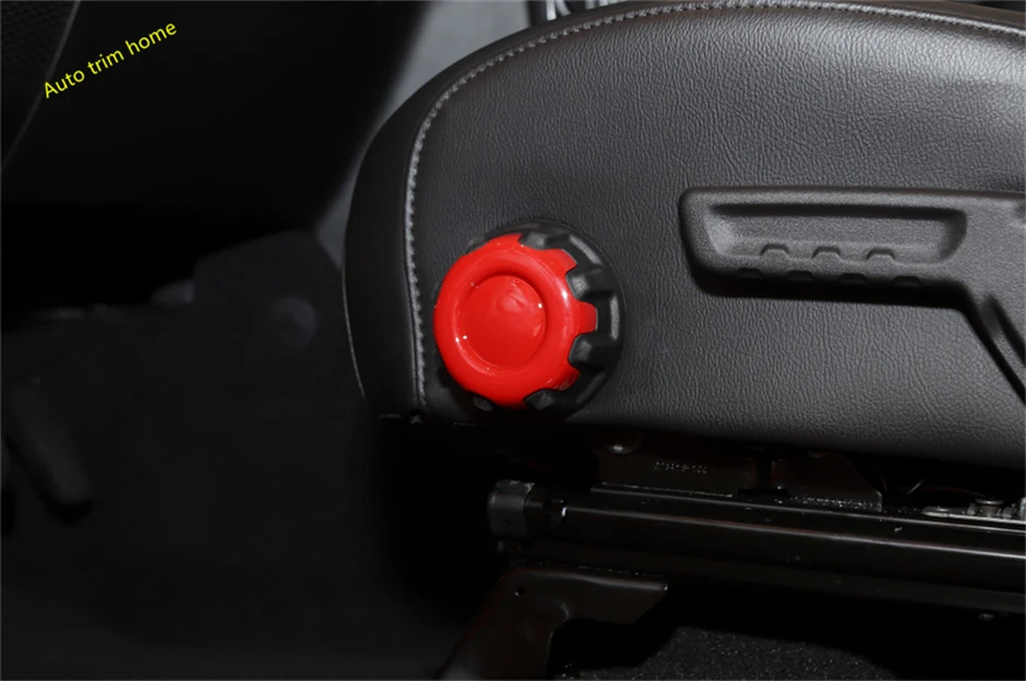 

Lapetus Car Seat Adjust Knob Button Frame Cover Trim 1 Pcs Fit For Jeep Wrangler JL 2018 - 2020 Red / Matte / Carbon Fiber Look