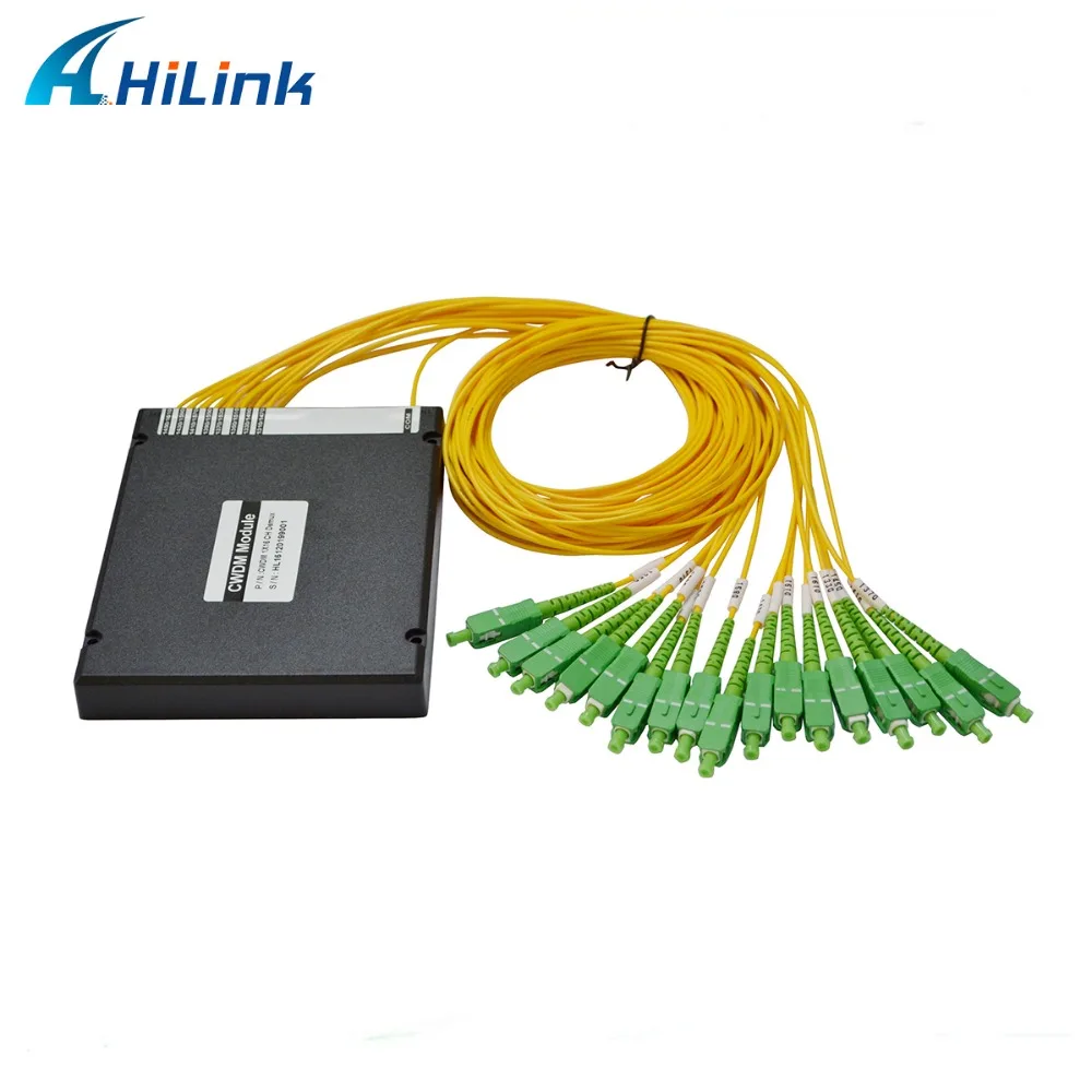 19' 1U 18 Channels CWDM Mux Demux Module duplex Fiber 1270-1610nm LC/UPC 20nm Multiplexer | Мобильные телефоны и