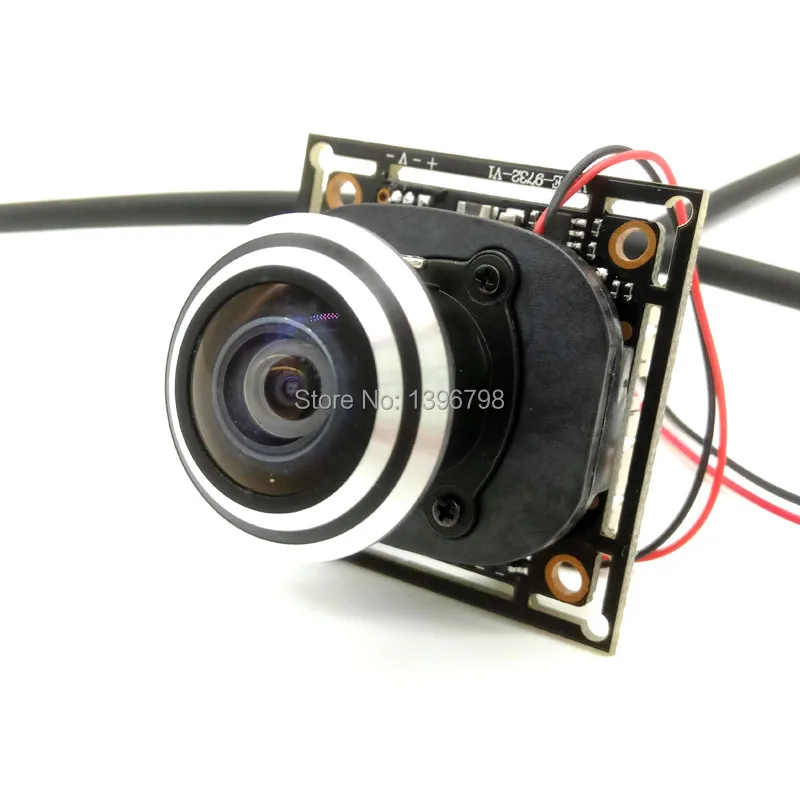 PU'Aimetis модуль камеры 1.0MP 720P AHD 4in1 1000TVL 360 градусов широкоугольный Рыбий глаз