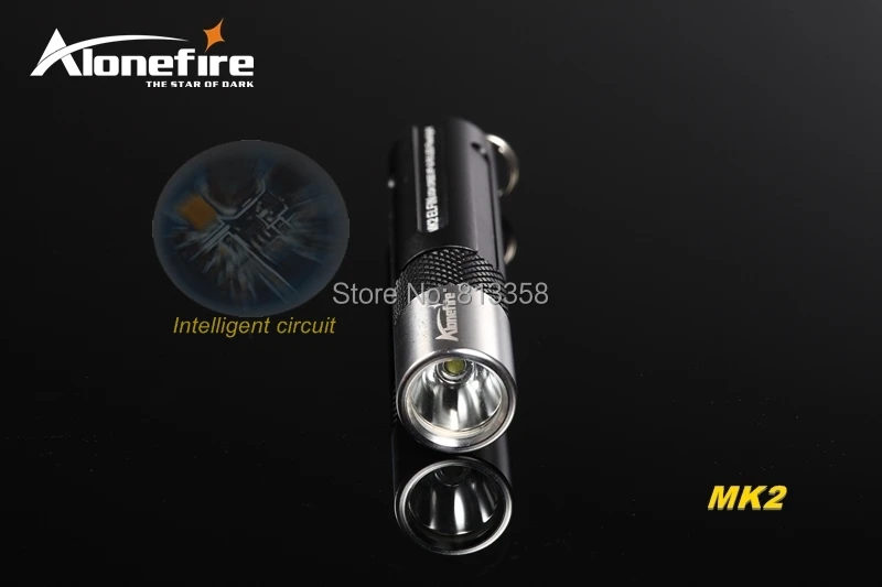 AloneFire эльфы MK2 CREE XP-G R5 светодиодный Легкий Мини светодиодный фонарик брелок-фонарик