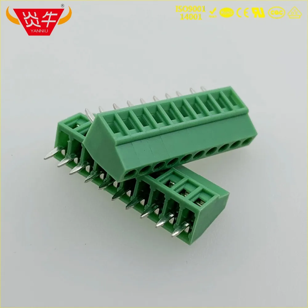 KF308 2 54 мм 10PIN мини PCB Универсальный винтовой клеммный блок DG308 KF128-2.54-10P MPT0 5/10-2 54-1725737
