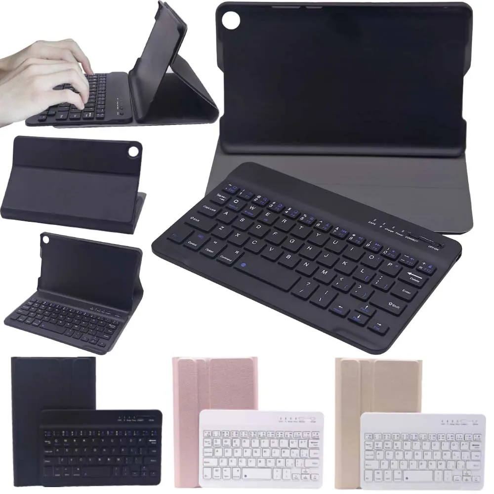 Чехол с клавиатурой для Huawei MediaPad M5 Lite 8 0 дюйма 2019 чехол подставка планшета умный
