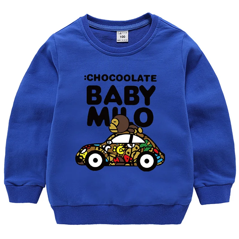 

toddler baby Spring autumn kids clothes pullover in the children's shirt cartoon car shirts girl boy long sleeve tops