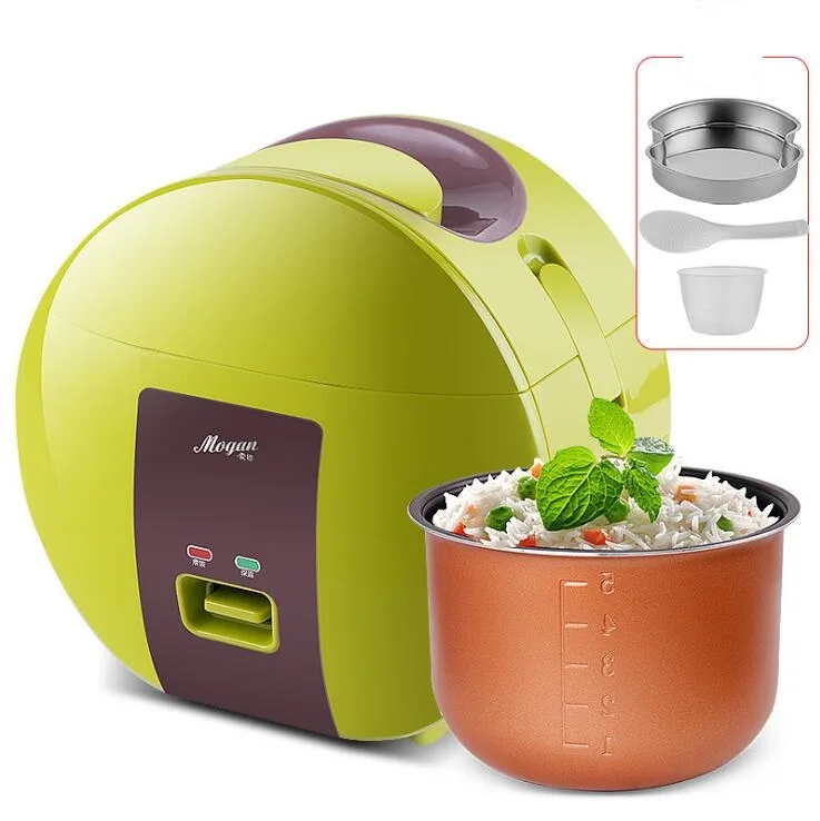 Бесплатная доставка 3 чашки мини пароварка для риса студенческого общежития