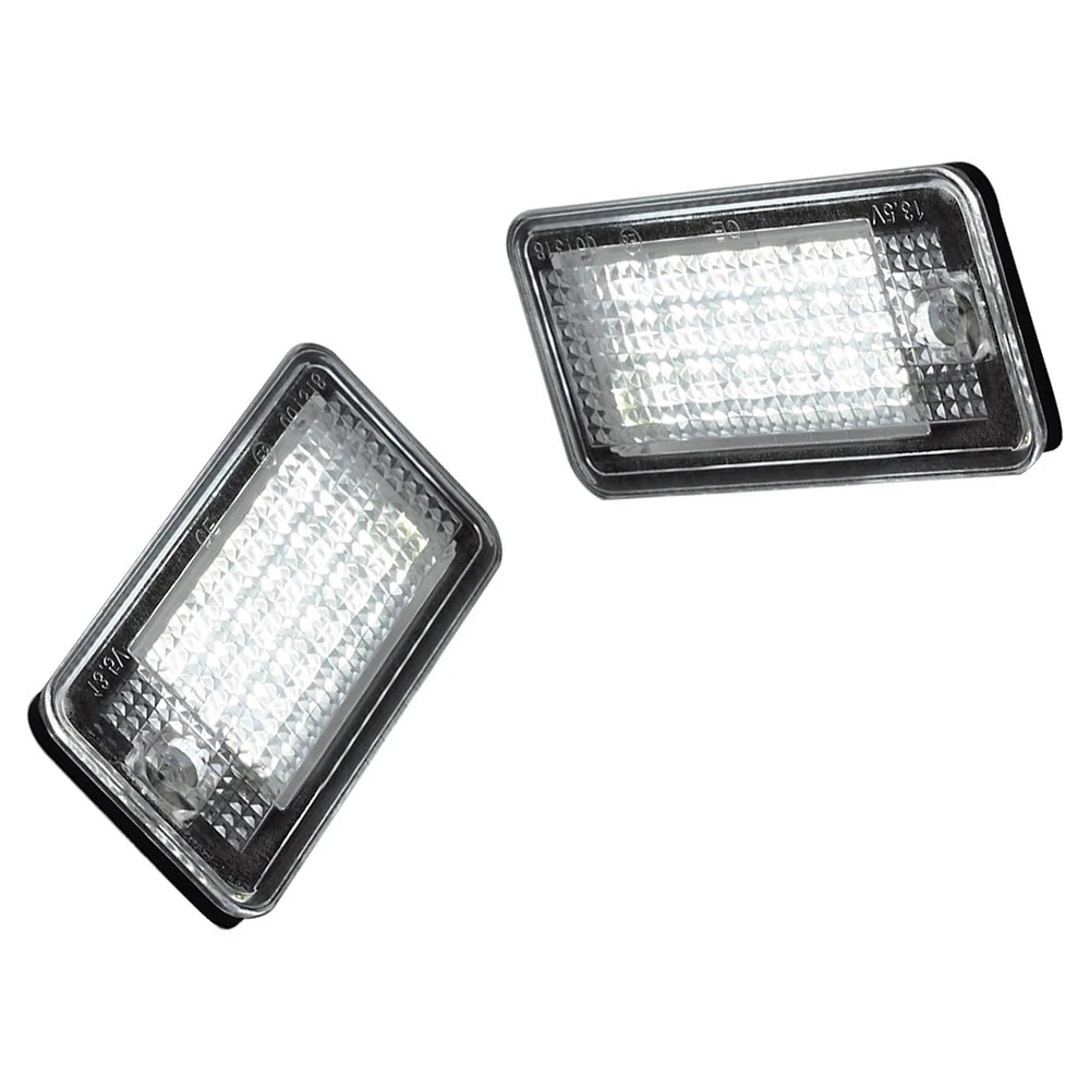 2 шт. 18 светодиодный 5050 SMD 6000K светильник для номерного знака лампы чистый белый Audi