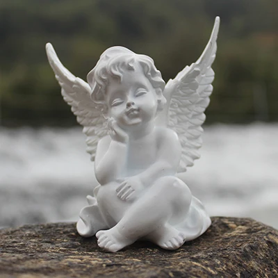 Angel-A 3D Ангел благословения супер милые Купидон формы для гипса смолы DIY ремесленных подарок автомобиль ароматический гипс глина свечи мыло силиконовые формы - Цвет: Angel-A