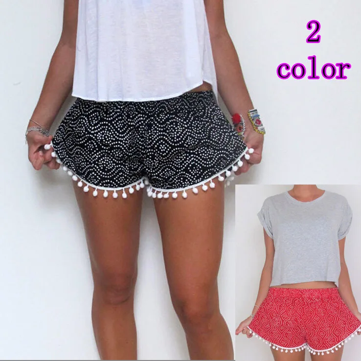 MILLYN европейские летние короткие штаны женские мини сексуальные в горошек