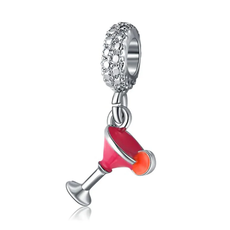 DIY charms plata de ley оригинальный браслет ювелирные изделия на День святого Валентина