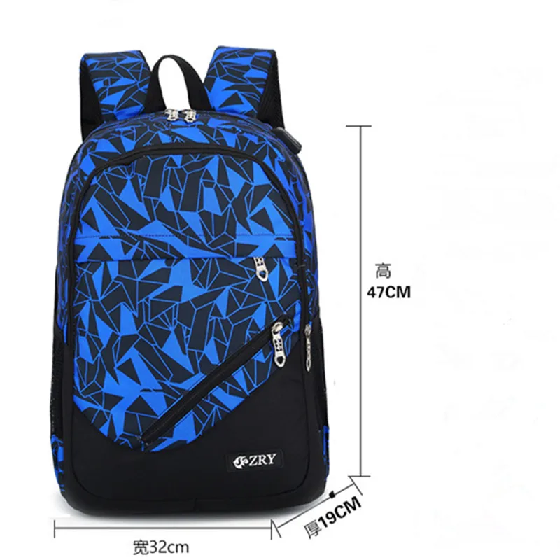 Новый Школьный рюкзак для мальчиков комплект подростков детский Камуфляжный