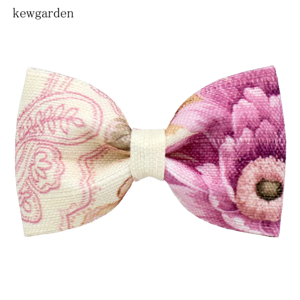 Kewgarden цветочный узор ткань многослойные тканевые ленты " 1" 3/" DIY бант атласная лента вручную изготовленная лента аксессуары 8 метров