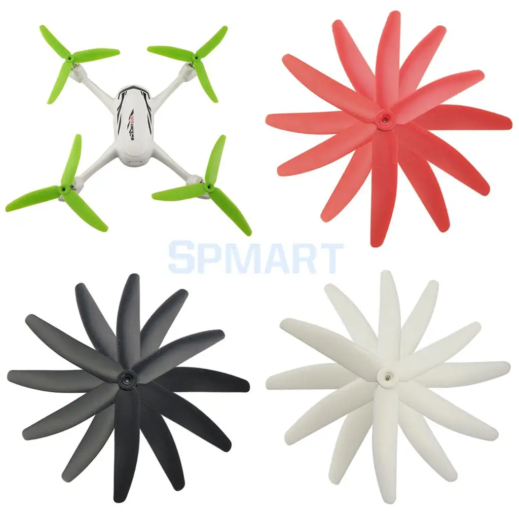 4 шт. 3 листный пропеллер Prop для Hubsan X4 H502S H502E аксессуар зеленый|prop propeller|hubsan x4