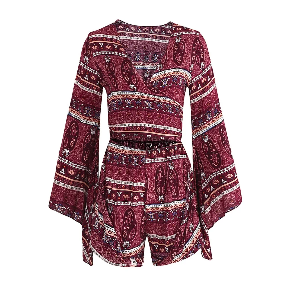 Пикантная Летняя обувь с бантиком женские комбинезон шорты Vestido Женские