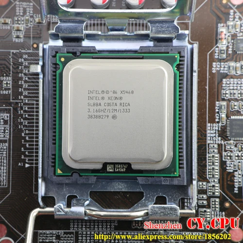 INTEL XEON X5460 3 16 GHz/12 M/1333 Mhz/cpu равный LGA775 Core 2 Quad Q9750 cpu работает на материнской плате без