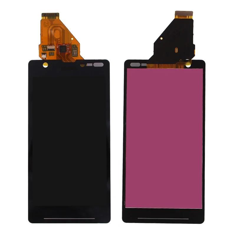 Полный экран для Sony Xperia ZR M36h C5503 C5502 AMOLED ЖК-дисплей + сенсорный планшета датчик