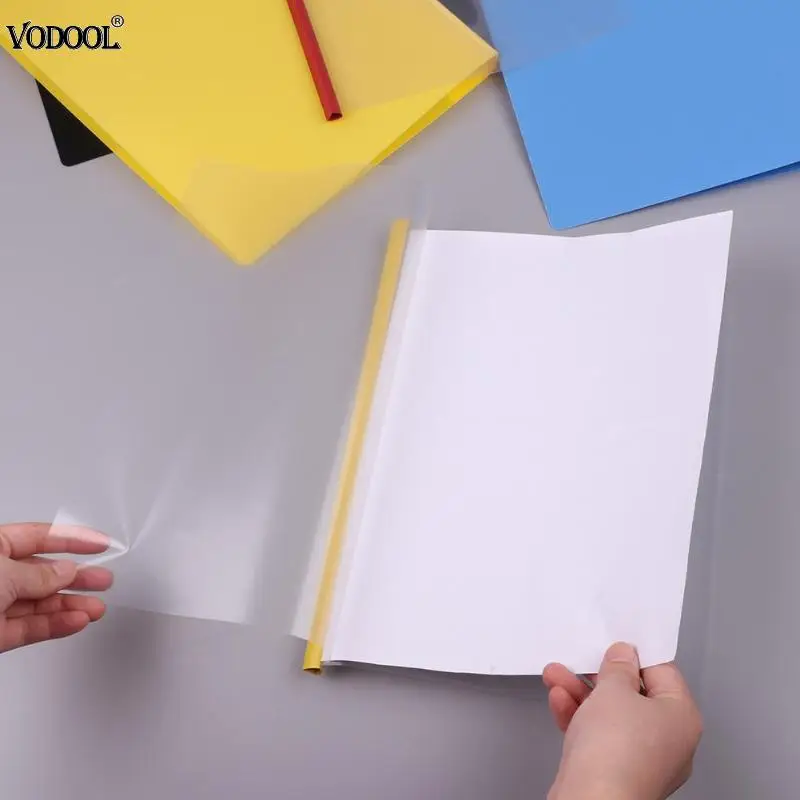 VODOOL 10 шт A4 прозрачная папка документ Бумага Тетрадь Boob крышка вставки файла презентационная папка Сумка офиса
