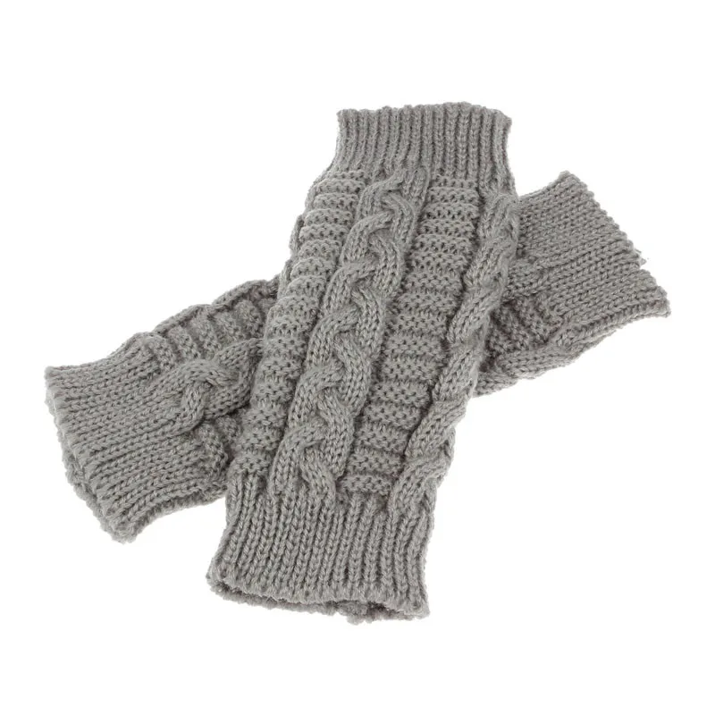 Перчатки Guantes luvas модные вязаные сохраняющие тепло перчатки без пальцев зимние перчатки унисекс мягкие теплые варежки перчатки без пальцев