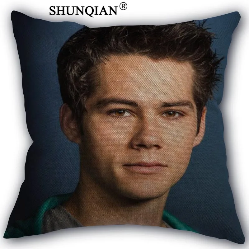 Pillowcase Dylan o brien наволочка индивидуальный Хлопок Лен Декоративные Чехлы на подушки Чехол домашний текстиль 45x45 см односторонняя A1017 - Цвет: Pillowcase