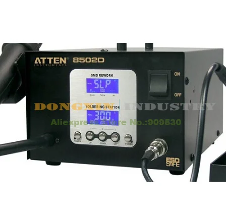 ATTEN 2in1 AT8502D Lead Free Soldering Station SMD Rework Hot Air Gun | Инструменты
