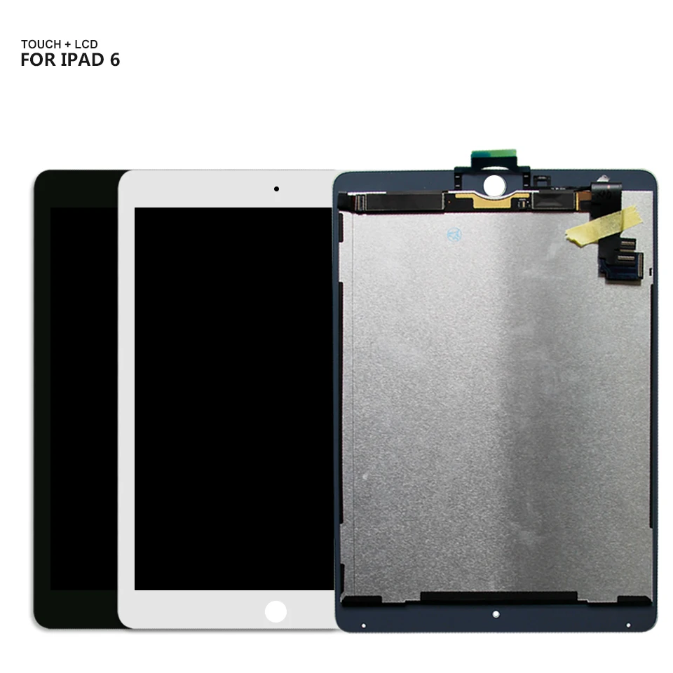Для iPad 6 A1567 A1566 ЖК дисплей сенсорный экран дигитайзер стекло в сборе для Air 2