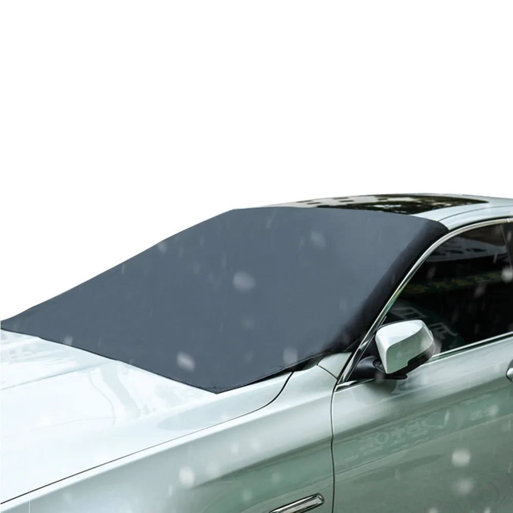 210*120cm Automobile Magnetic Sunshade Cover Car Windshield Snow Sun Shade Waterproof Protector Cover Car Front Windscreen Cover
