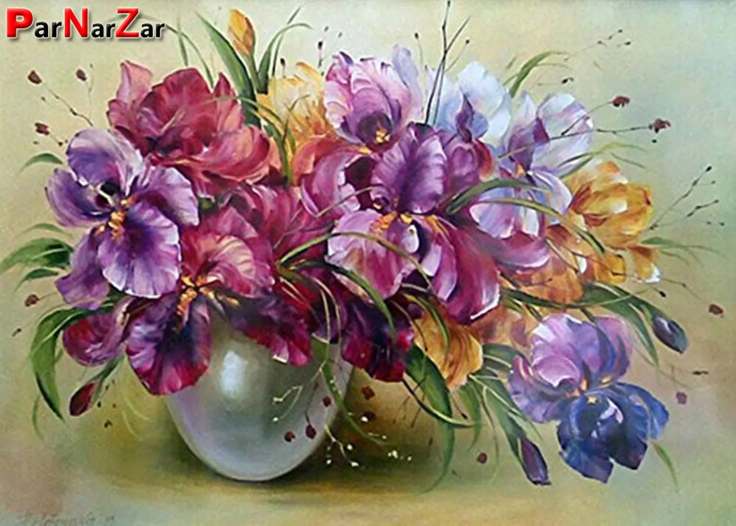 ParNarZar 5D DIY Diamond Painting Kits Flower and Butterfly for Home Wall Decorations | Cross Stitch