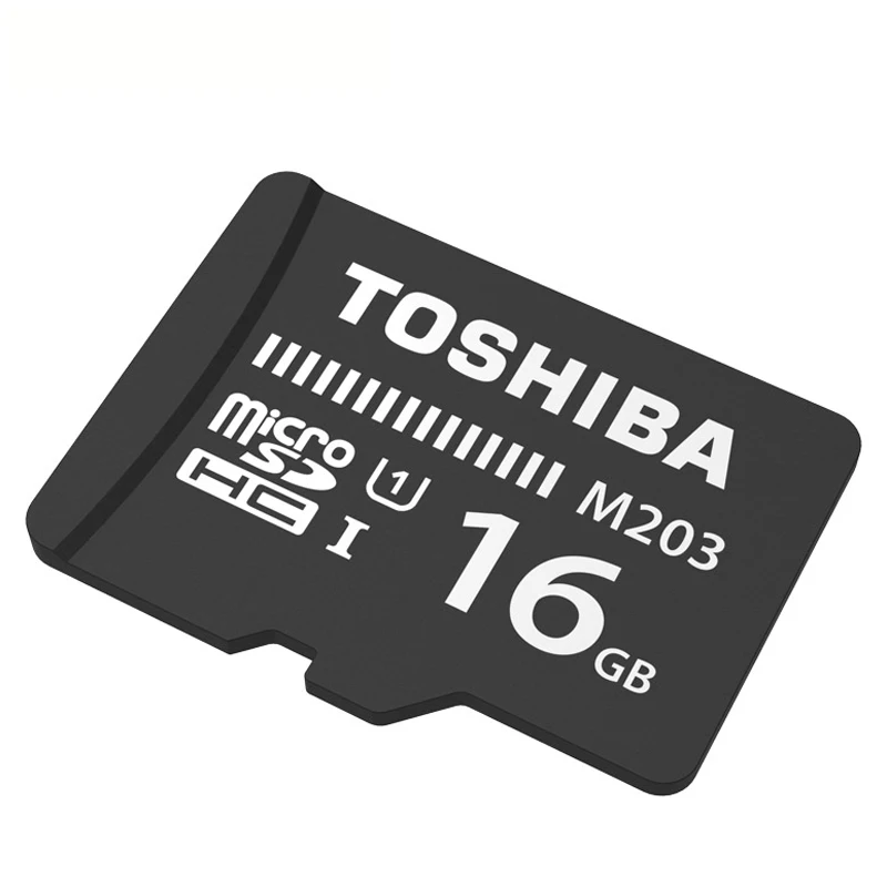 16GB U1 M203 TOSHIBA Micro sd карта 16 Гб/32 ГБ/64 ГБ высокоскоростная Мини TF карта памяти класс 10 128 Гб Microsd карта для смартфонов/планшетов - Емкость: 16GB U1 M203