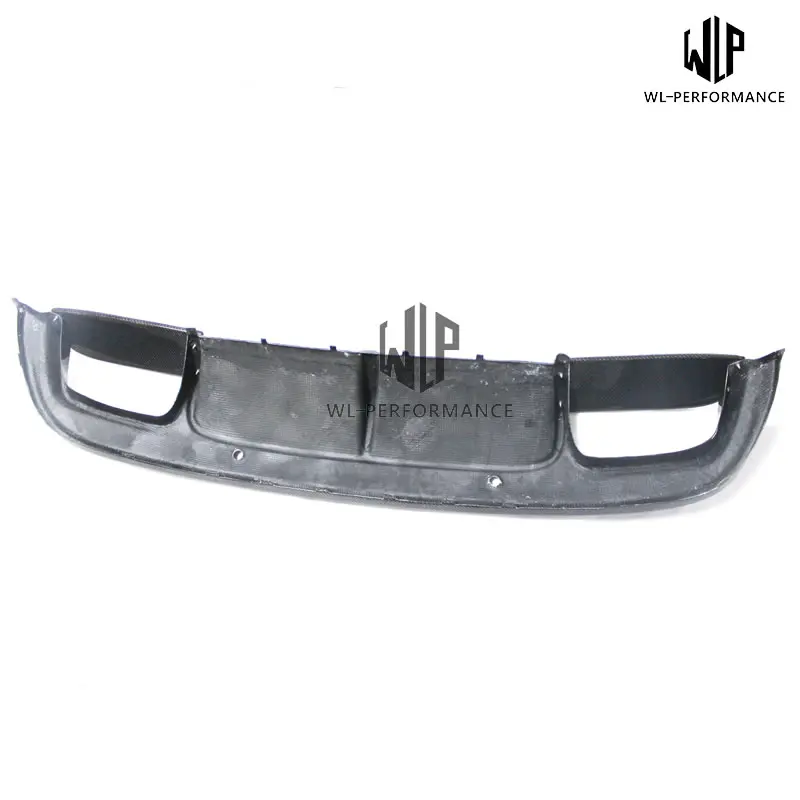 Задний диффузор W205 из углеродного волокна автомобильный Стайлинг для Mercedes Benz C