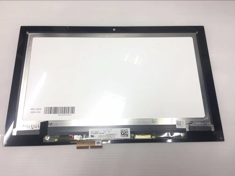 Уличный 11," дюймов ЖК-дисплей светодиодный Экран для Dell Inspiron 11(3147/3148/3157/3158) 11,6" светодиодный ЖК-дисплей Сенсорный экран в сборе