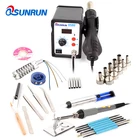 Паяльник 858D +, цифровая паяльная станция с паяльником, сварочная станция 110 для сварки