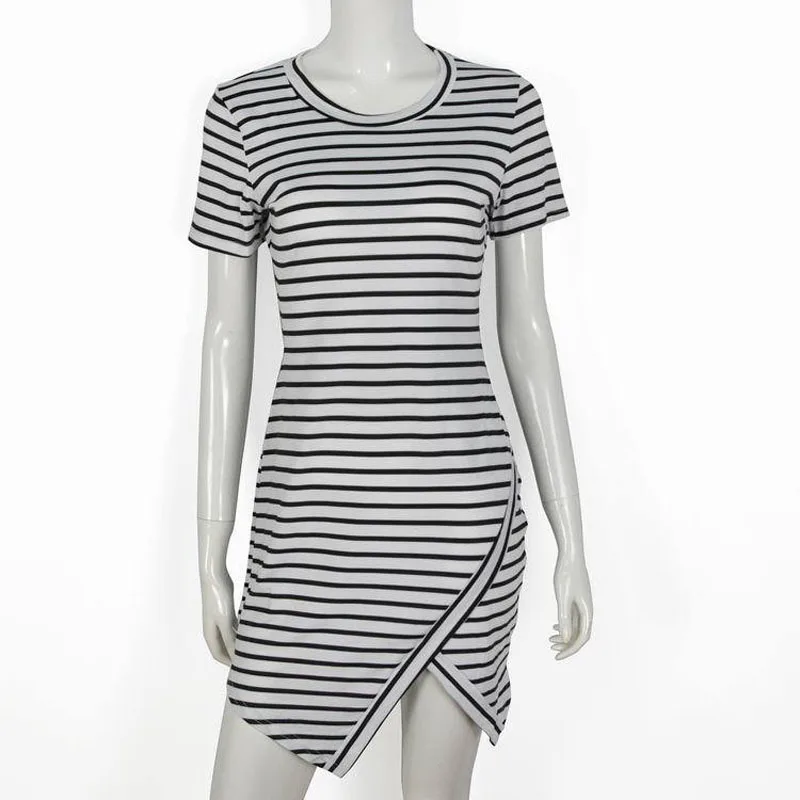 Для женщин Повседневное осеннее платье короткий рукав o образным вырезом Bodycon