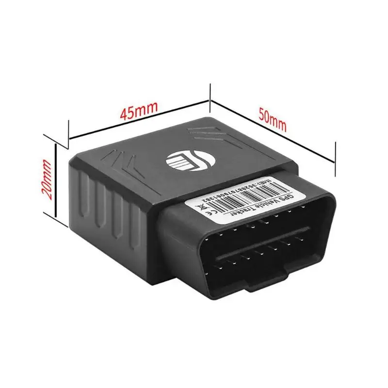TK306 OBD gps-трекер автомобиля OBD2 16Pin Интерфейс в режиме реального времени gps, gsm для транспортного средства устройство слежения Локатор Мобильного gps-сигнализация трекеры