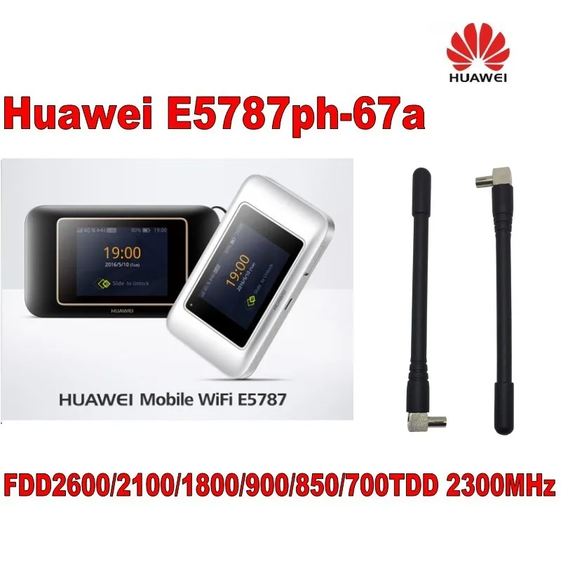 Модем MiFi для смартфонов Huawei LTE FDD полосы 1/3/5/7/8/28/(700/850/900/1800/2100/2600 МГц) TDD 2300 МГц|3G/4G