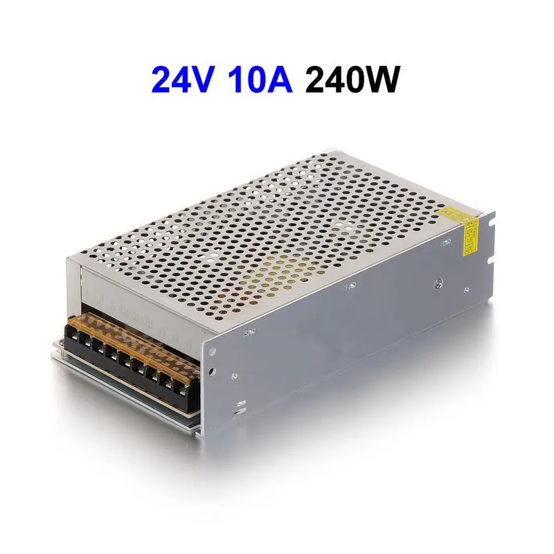 2 шт. DC24V 10A 240 W коммутации Питание адаптер драйвер трансформатор для LED дисплей