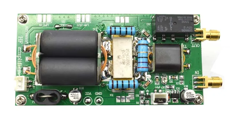 MINIPA DIY наборы 100 Вт SSB Линейный Усилитель Мощности HF для YAESU FT-817 KX3 Heastink cw AM FM C4-005