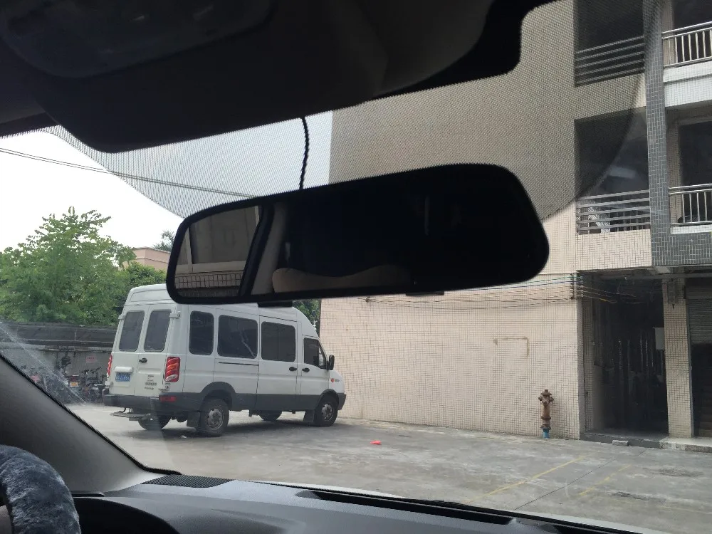 Автомобильная парковочная система 2 в 1 ЖК экран автомобильный монитор зеркало +