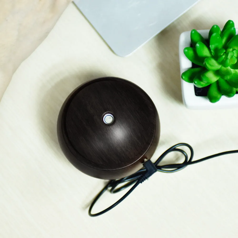 USB деревянные зерна ароматерапия увлажнитель воздуха для офиса Desktop Mmini ароматизирующее устройство Ultr Холодный Туман чайник для дома