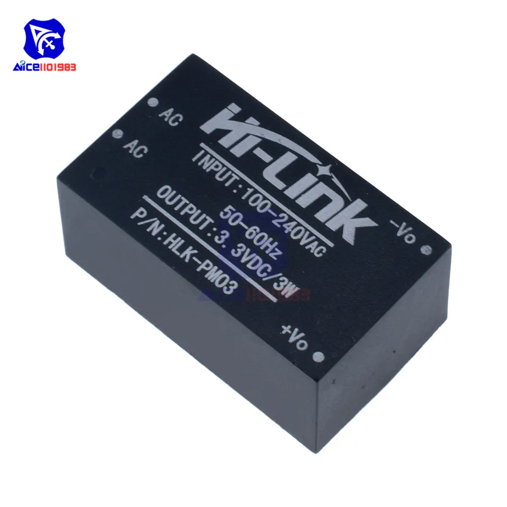 HLK PM03 AC DC 220В до 3 В понижающий изолированный блок питания преобразователь питания|