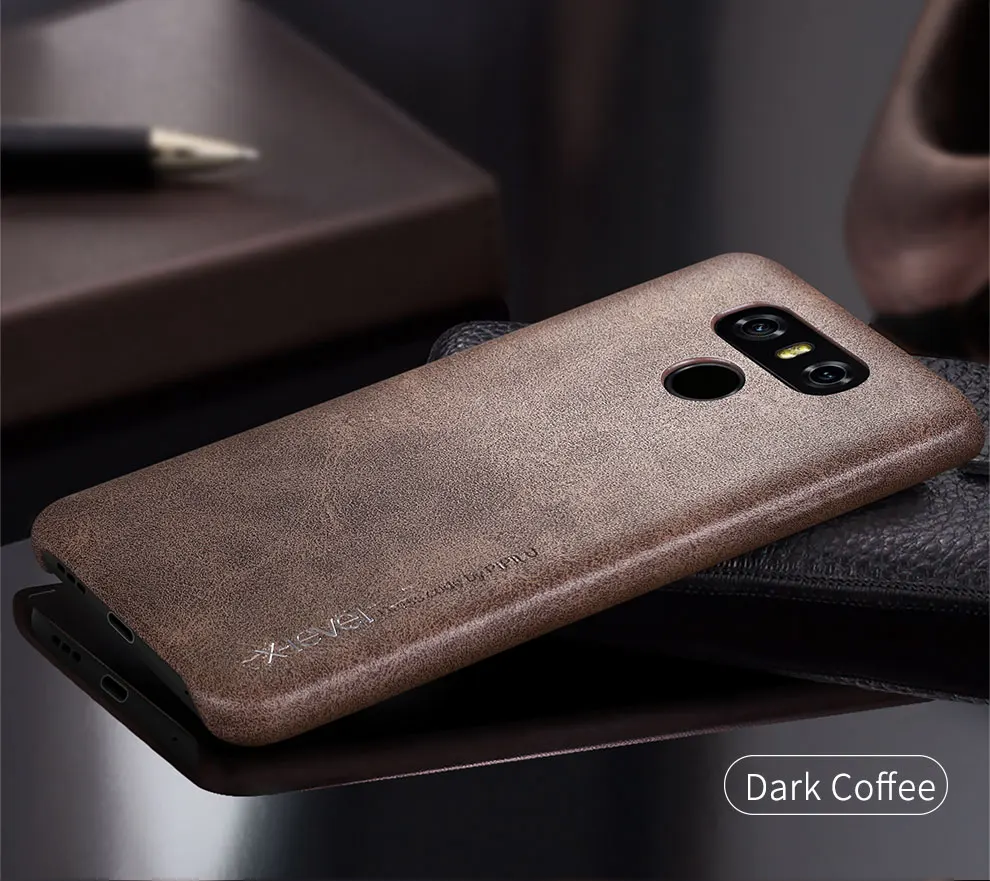 X-level Фирменная Новинка Ультратонкая искусственная кожа Чехол для LG G6 сотовый твердый корпус для телефона чехол-накладка на заднюю крышку
