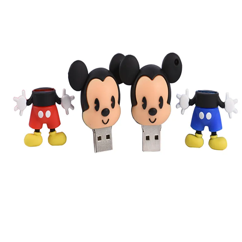 JASTER Микки и Гуфи Плуто USB флеш-накопитель Животное Мультфильм Флешка 4 ГБ/16 ГБ/32 ГБ/64 Гб изысканный Флешка Забавный usb