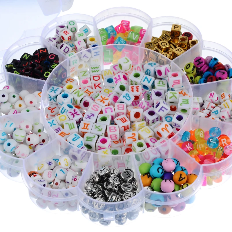 1Set Intelligence Toys Baby String Line Kids DIY Acrylic Beads For Children Jewelry Making Findings Kit 15.5cm | Украшения и