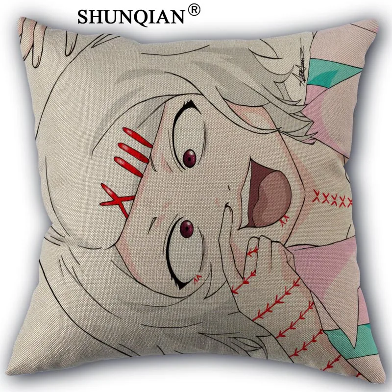 

New Arrival tokyo ghoul Custom cotton Pillowcases zipper Custom Pillow Case More Size Custom your image gift