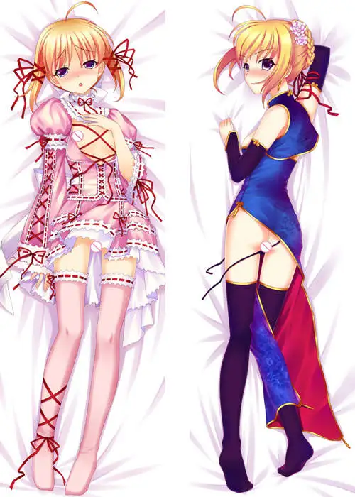 ; аниме «Популярные galgame Fate/stay night/судьба ноль персонажей Сексуальная Девушка Фигурка декоративная наволочка для подушки наволочки для подушек - Цвет: 14