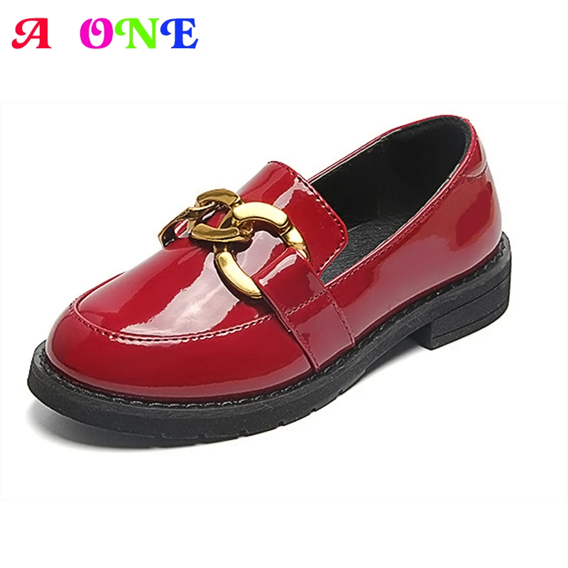 Обувь для катания на коньках из лакированной кожи маленьких девочек сезон весна