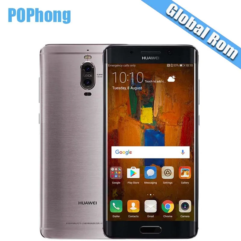 Huawei mate 9 Pro 4G/6G ram 64G/128G rom 5 'ƈ K экран мобильный телефон Android 7 0 Kirin 960 Восьмиядерный