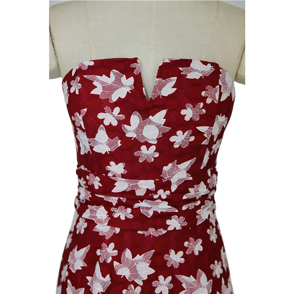 Элегантная Леди-Ютуб светлых оттенков как Цветочный принт кружевное летнее