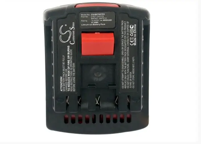 Cameron Sino 4000 мАч аккумулятор для BOSCH DDB180-02 GDR 1080-LI HDB180-02 PB360S TSR BAT607G BAT614 BAT614G |