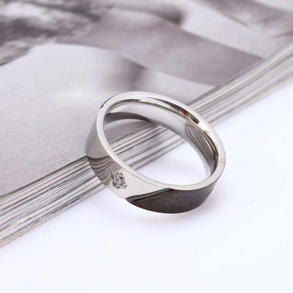 Подарочные Кольца для мужчин и женщин мужское кольцо со стальным кубическим